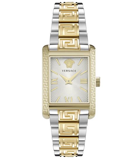 versace tonneau stainless steel quartz ladies watch|Versace Tonneau Collection Luxury Womens Watch Timepiece .